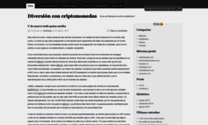 Diversionconcriptomonedas.wordpress.com thumbnail