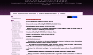 Divorcioexpressconsultoriadf.com.mx thumbnail