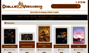 Doblajevideojuegos.es thumbnail