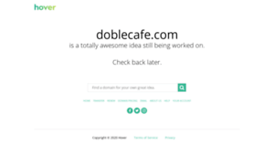 Doblecafe.com thumbnail