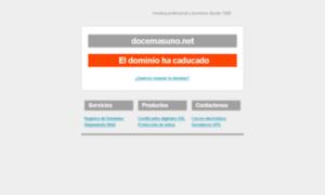 Docemasuno.net thumbnail