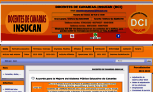 Docentesdecanarias.org thumbnail