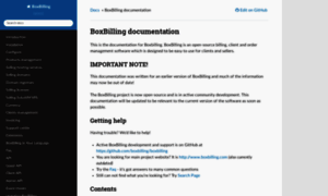 Docs.boxbilling.com thumbnail