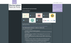 Doctoriales.cue-lillenorddefrance.fr thumbnail