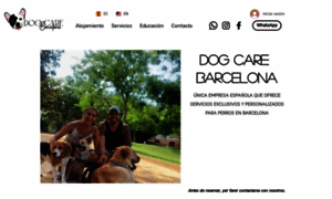 Dogcarebarcelona.com thumbnail