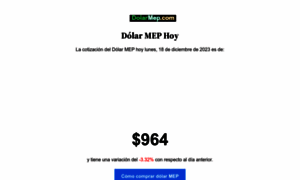 Dolarmep.com thumbnail