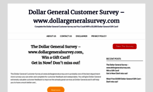 Dollar-general-survey.com thumbnail