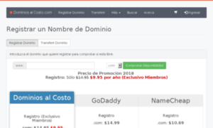 Dominiosalcosto.com thumbnail