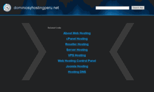Dominiosyhostingperu.net thumbnail