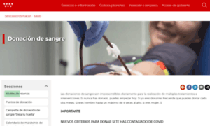 Donarsangre.sanidadmadrid.org thumbnail