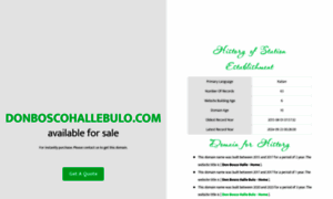 Donboscohallebulo.com thumbnail