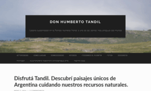 Donhumbertotandil.wordpress.com thumbnail