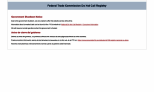 Donotcall.gov thumbnail