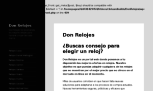 Donrelojes.com thumbnail