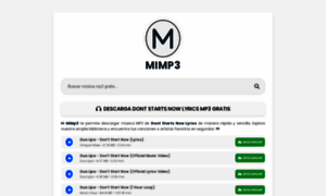 Dont-starts-now-lyrics.mimp3.blog thumbnail