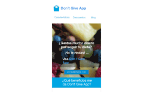 Dontgive-app.com thumbnail