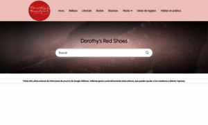 Dorothysredshoes.es thumbnail