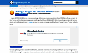 Dragon-ball-z-mugen-edition.programas-gratis.net thumbnail