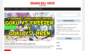 Dragonballsuperz.com thumbnail
