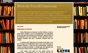 Droitdutravailcameroun.blogspot.com thumbnail