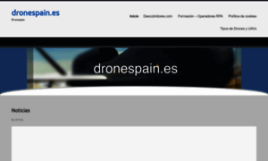 Dronespain.es thumbnail