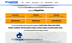 Drupalchile.com thumbnail