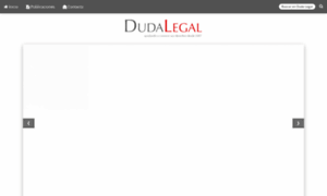 Dudalegal.cl thumbnail