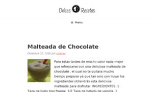 Dulcesrecetas.com thumbnail