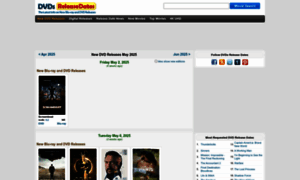 Dvdsreleasedates.com thumbnail