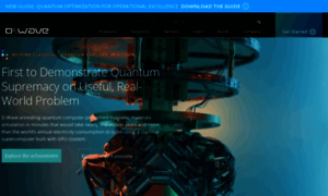 Dwavequantum.com thumbnail