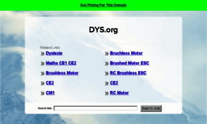 Dys.org thumbnail
