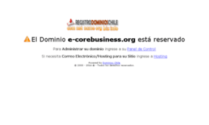 E-corebusiness.org thumbnail