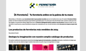 E-ferreteria.es thumbnail