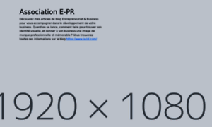 E-pr.org thumbnail