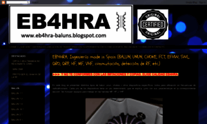 Eb4hra-baluns.blogspot.com thumbnail