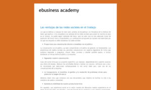 Ebusinessacademy.com.mx thumbnail