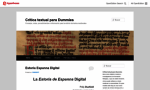 Ecdotica.hypotheses.org thumbnail