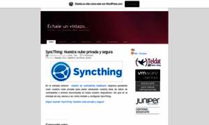 Echaleunvistazo.wordpress.com thumbnail
