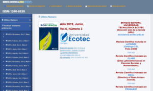 Ecociencia.ecotec.edu.ec thumbnail