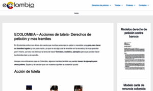 Ecolombia.online thumbnail