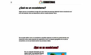 Ecosistemas.net thumbnail