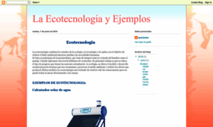 Ecotecnologiaconejemplos.blogspot.com thumbnail