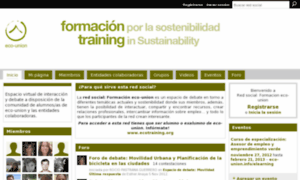 Ecounion.ning.com thumbnail