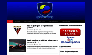 Ecuadeportes.com thumbnail