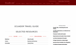 Ecuador.com thumbnail