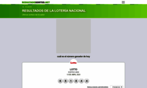 Ecuador.resultadosorteo.net thumbnail