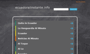 Ecuadoralinstante.com thumbnail