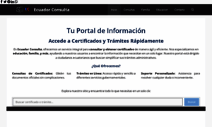 Ecuadorconsulta.com thumbnail