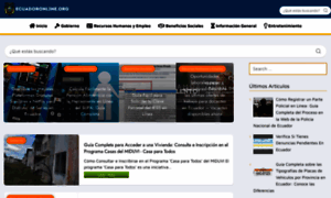 Ecuadoronline.org thumbnail
