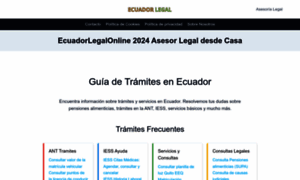 Ecuadoronlinelegal.com thumbnail